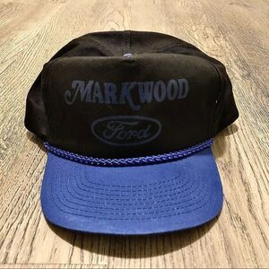 𝅺Markwood Ford Snapback Hat Vtg Foam Front Rope Cap America's Truck Diesel